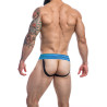 CUT4MEN Jockstrap Rugby Noir-Bleu